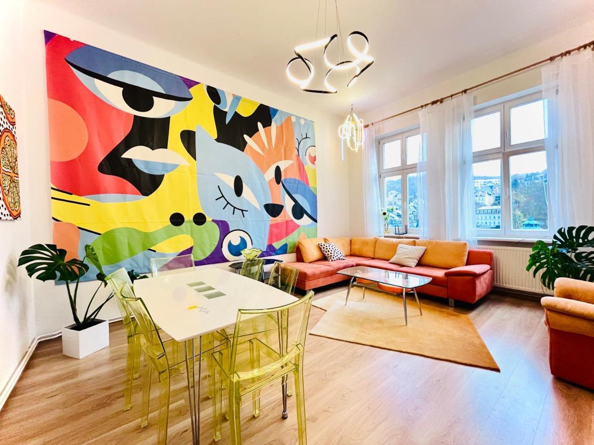 Sunny City - Apartment In Spa Zone With Private Garage Карловы Вары Экстерьер фото